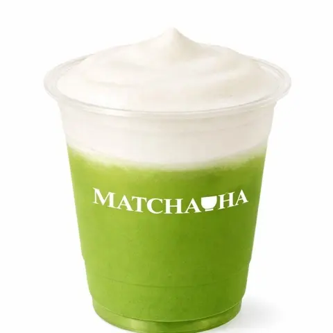Salted vanilla matcha